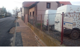 Bezpečnost pěších v obci Nedomice